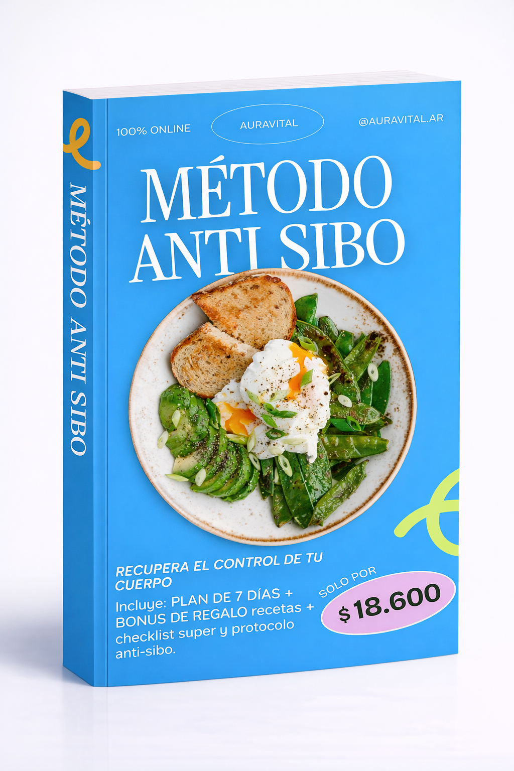 METODO ANTI-SIBO (EBOOK + PLAN 7 DIAS + 5 BONUS DE REGALO)