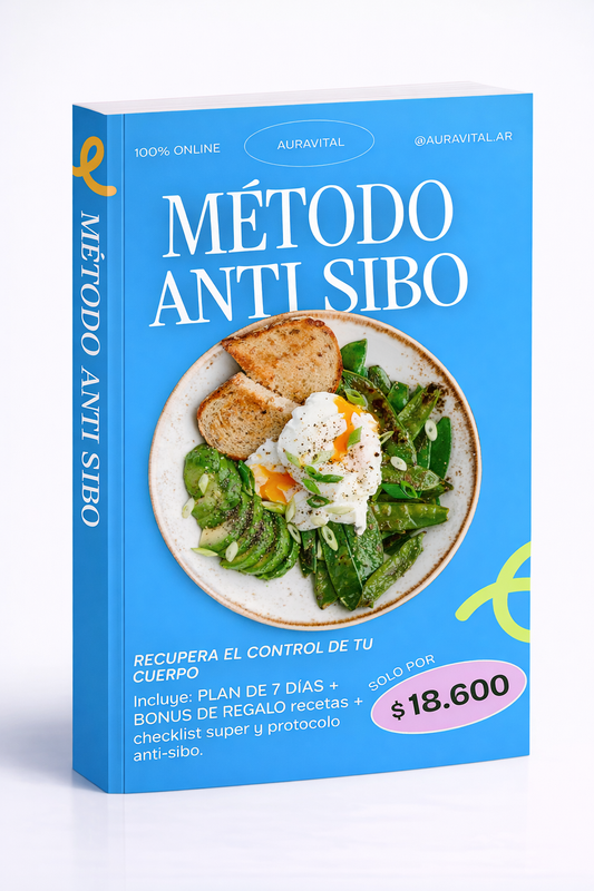 METODO ANTI-SIBO (EBOOK + PLAN 7 DIAS + 5 BONUS DE REGALO)